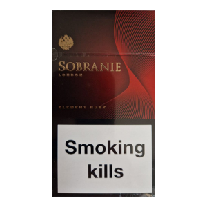 Заказать сигареты блоками Сигареты Sobranie Element Ruby Superslims (Собрание Элемент Руби Суперслим)