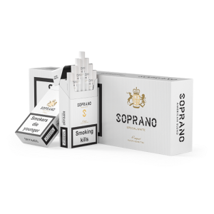 Заказать сигареты блоками Сигареты Soprano Special White Compact (Сопрано Спешл Вайт Компакт)