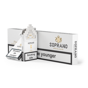 Заказать сигареты блоками Сигареты Soprano Special White Nano (Сопрано Спешл Вайт Нано)