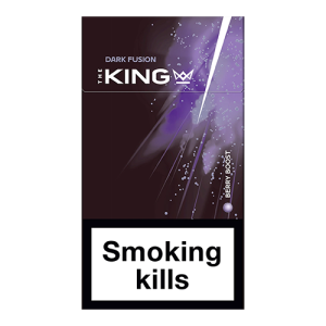 Заказать сигареты блоками Сигареты The King Dark Fusion Berry Boost (Кинг Дарк Фьюжен Ягоды Буст)