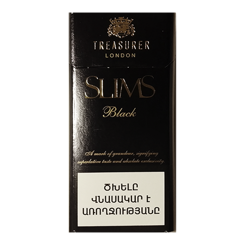 Заказать сигареты оптом Сигареты Treasurer London Black Slim (Трежерер Лондон Блэк Слим) Заказать сигареты блоками Сигареты Treasurer London Black Slim (Трежерер Лондон Блэк Слим)