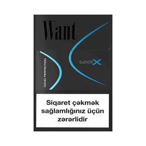 Заказать сигареты блоками Сигареты Want Line X Nano Blue (Вонт Лайн Нано Блю)