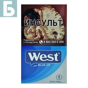 Заказать сигареты блоками Сигареты West Compact Blue Up (Вест Компакт Блю Ап)