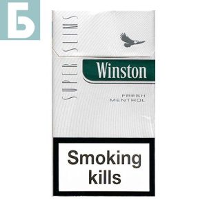 Заказать сигареты блоками Сигареты Winston Fresh Menthol Superslims Duty Free (Винстон Ментол Суперслим)